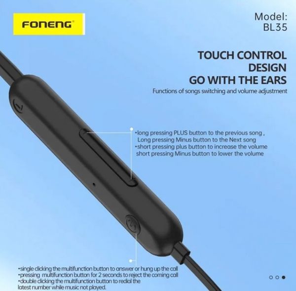  Foneng Neckband Sport BL35 -  6