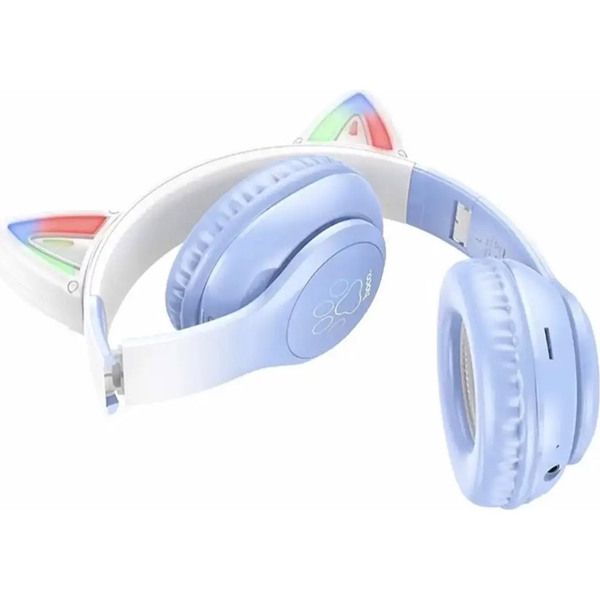 ��������� Hoco W42 Cat Ear Crystal Blue EU - �������� 2