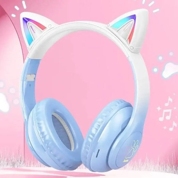 ��������� Hoco W42 Cat Ear Crystal Blue EU - �������� 5