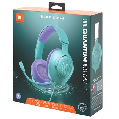 ��������� JBL Quantum 100M2 Cyan (JBLQTUM100M2CYN) - �������� 10