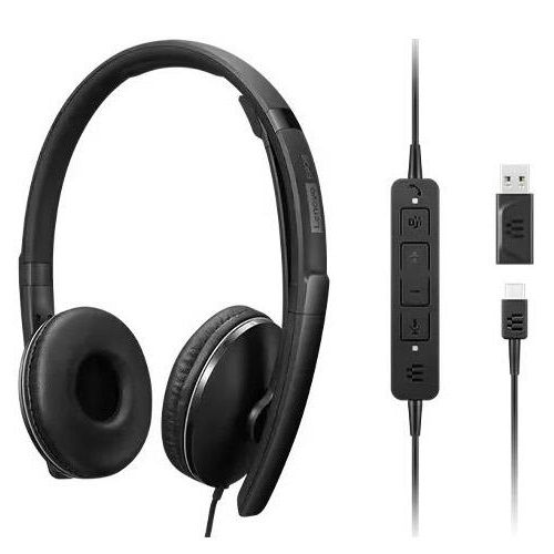 ��������� Lenovo Wired ANC Headset Gen 2 (Teams) 4XD1M45627 - �������� 1
