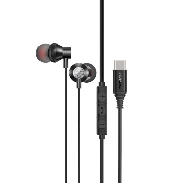  Promate Silken-C Black -  1