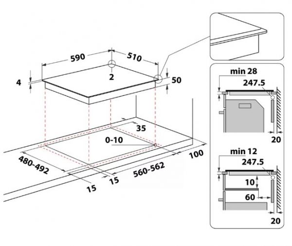 ������������ �������� ����������� Whirlpool WSQ2760BF - �������� 11