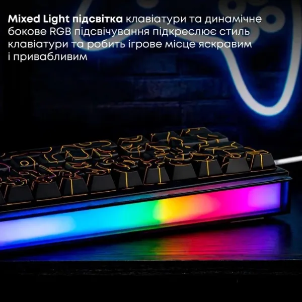 ������� ��������� ��������� Ajazz NK68 Red switches Side Contour Black (NK68-R-S-B) - �������� 13