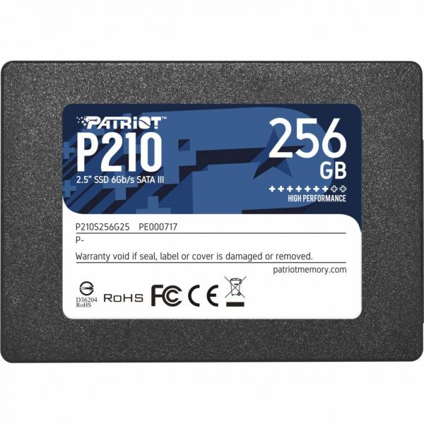 SSD ���������� Patriot P210 256Gb SATA III 2.5" 3D NAND (P210S256G25) - �������� 4