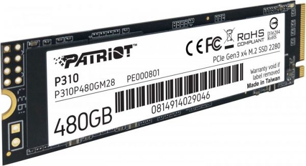 ����������� SSD M.2 2280 480GB Patriot (P310P480GM28) - �������� 3
