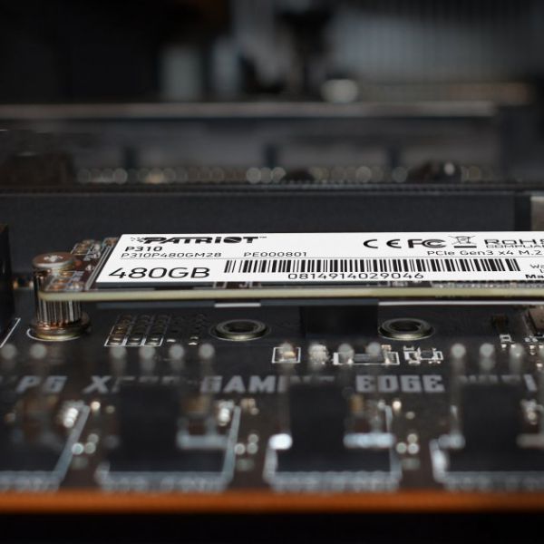 SSD  Patriot P310 480GB M.2 2280 PCIe NVMe 4.0 x4 TLC (P310P480GM28) -  8