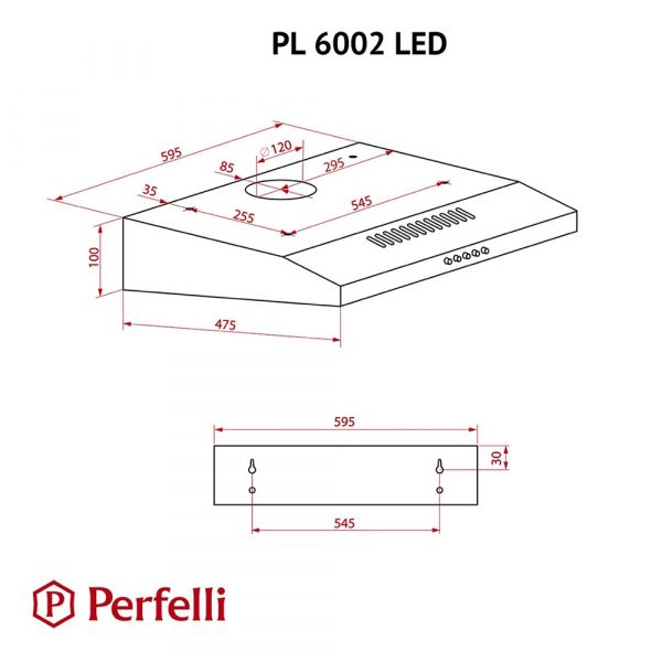 ������� Perfelli PL 6002 W LED - �������� 10