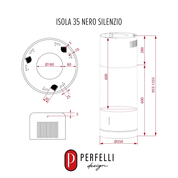 ������� PERFELLI DESIGN ISOLA 35 NERO SILENZIO - �������� 15