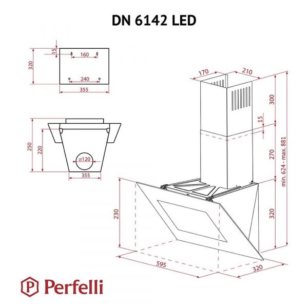 ������� Perfelli DN 6142 BL LED - �������� 7