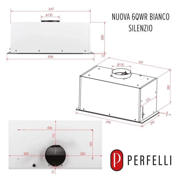 ������� PERFELLI NUOVA 6QWR BIANCO SILENZIO - �������� 13