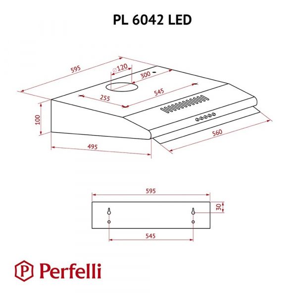 ������� Perfelli PL 6042 W LED - �������� 8