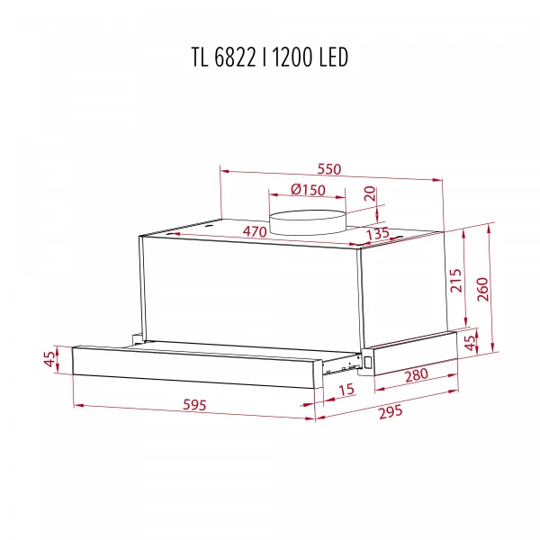������� PERFELLI TL 6822 I 1200 LED - �������� 12