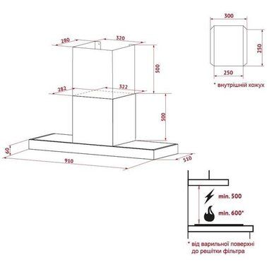 ������� Perfelli TM 9642 I/BL 1000 LED - �������� 6