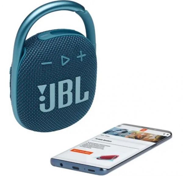   1.0 JBL Clip 4 Blue, 5B, Bluetooth,   , IP67  -  3