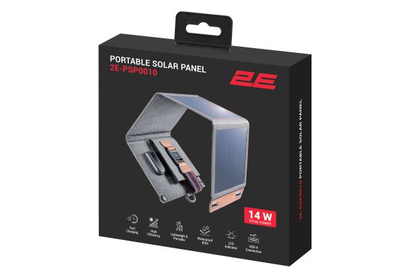    2E Sun Panel 14W USB-A 5V/2.4A (2E-PSP0010) -  6