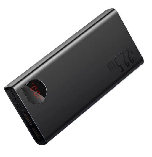 ��� Baseus Adaman Metal Digital Display 20000mAh 22.5W (P10021502112-01) Quick Charge Black EU - �������� 2