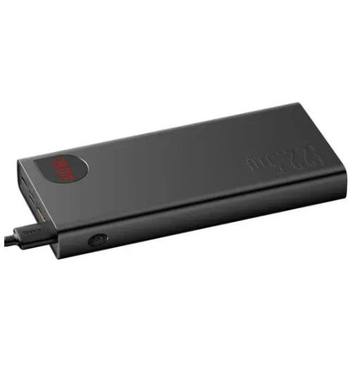 ��� Baseus Adaman Metal Digital Display 20000mAh 22.5W (P10021502112-01) Quick Charge Black EU - �������� 4