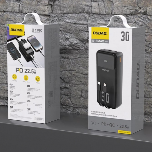 ��� Dudao K15Max 30000mAh Black UA UCRF - �������� 6