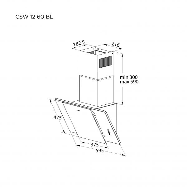������� PYRAMIDA CSW 12 60 BL - �������� 7