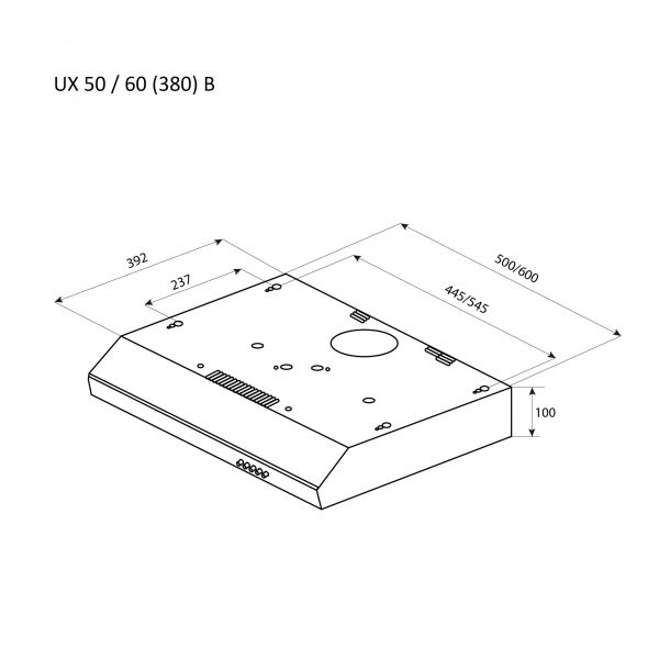 ������� ���������� Pyramida UX 50 (380) B BR - �������� 6
