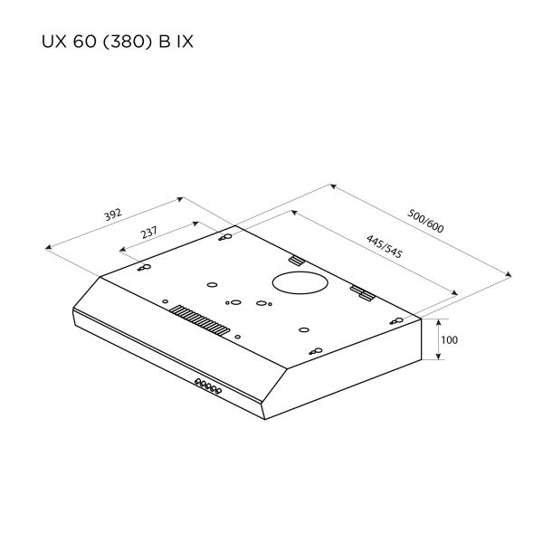 ������� Pyramida UX 60 (380) B BL (4260674995668) - �������� 9