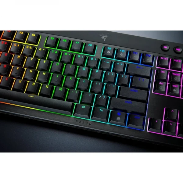 ��������� ��������� Razer BlackWidow V4 Low-profile HyperSpeed, 104key, Green Switch, USB-A/WL/BT, EN, RGB, ������ RZ03-05270100-R3M1 - �������� 7