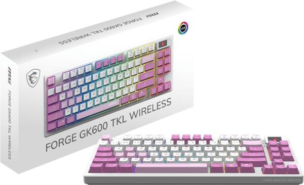 ���������� MSI FORGE GK600 TKL WIRELESS VIOLET (S11-43UAQ01-HH9) - �������� 5