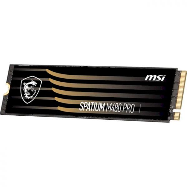  SSD 1TB MSI Spatium M480 Pro M.2 2280 PCIe 4.0 x4 NVMe 3D NAND TLC (S78-440L1G0-P83) -  3