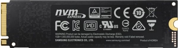 SSD  Samsung 970 Evo Plus 1Tb M.2 PCI-E 4x MLC 3-bit (MZ-V7S1T0BW) -  2