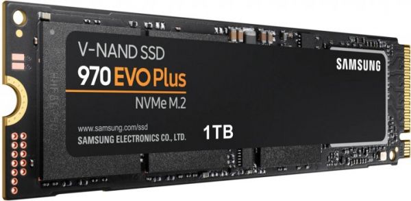 SSD  Samsung 970 Evo Plus 1Tb M.2 PCI-E 4x MLC 3-bit (MZ-V7S1T0BW) -  4