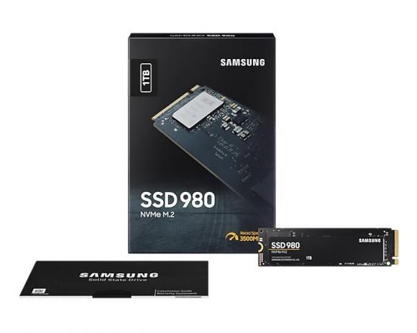   M.2 1Tb, Samsung 980, PCI-E 3.0 x4, MLC 3-bit V-NAND, 3500/3000 MB/s (MZ-V8V1T0B) -  6