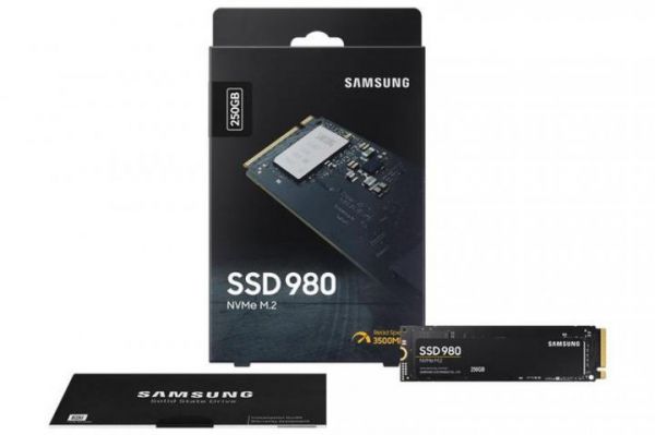 ������������ ����������� M.2 250Gb, Samsung 980, PCI-E 3.0 x4, MLC 3-bit V-NAND, 2900/1300 MB/s (MZ-V8V250B) - �������� 7