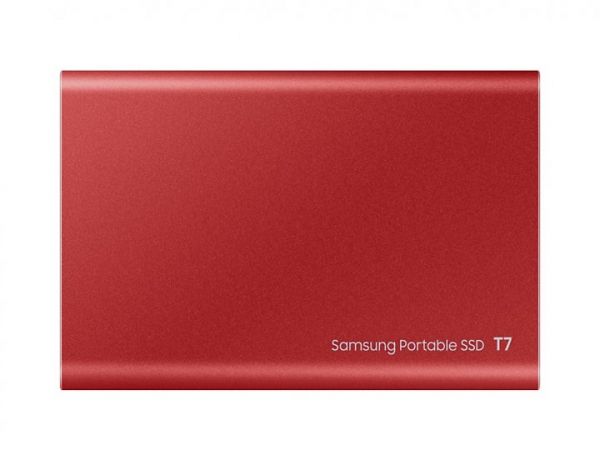 SSD  SAMSUNG T7 2TB USB 3.2 GEN.2 RED (MU-PC2T0R/WW) -  3