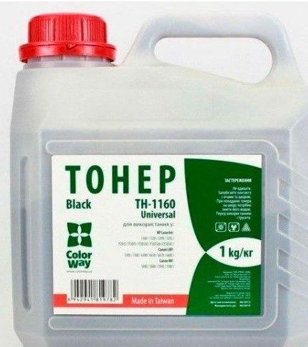 ����� HP LJ 1160/1320/2015/3390/3392, Canon LBP-3300/3360, 1 ��, ColorWay (TH-1160-1B) - �������� 1