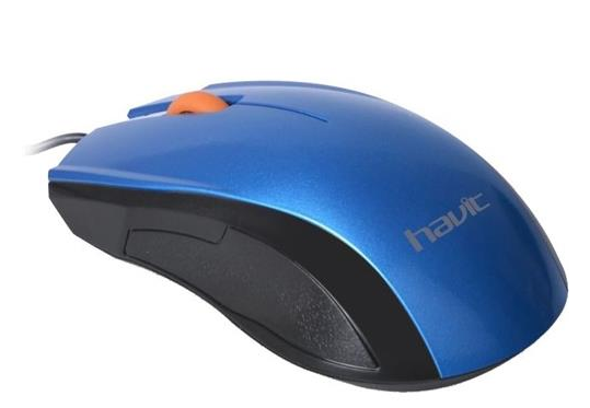  Havit HV-MS689, Blue, USB, 1200 dpi (6950676279412) -  1