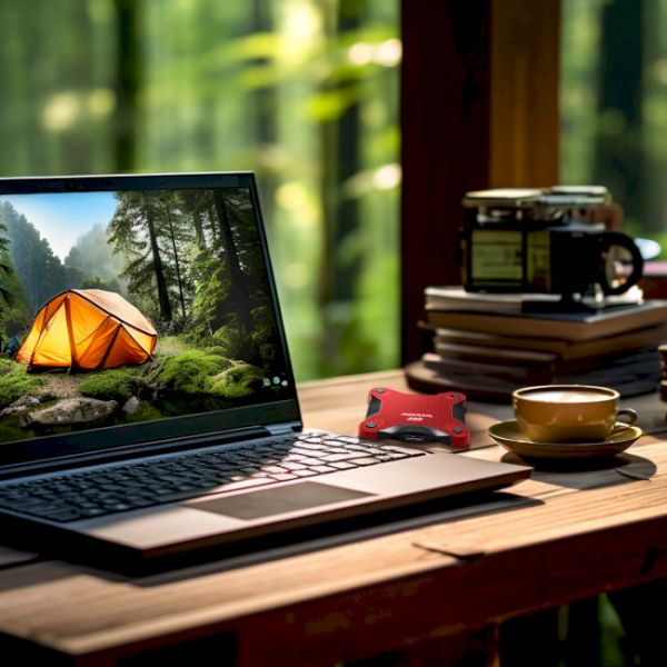 ��������� ����������� SSD, 512Gb, ADATA SD620, Red, USB 3.2, 520 / 460 MB/s (SD620-512GCRD) - �������� 5