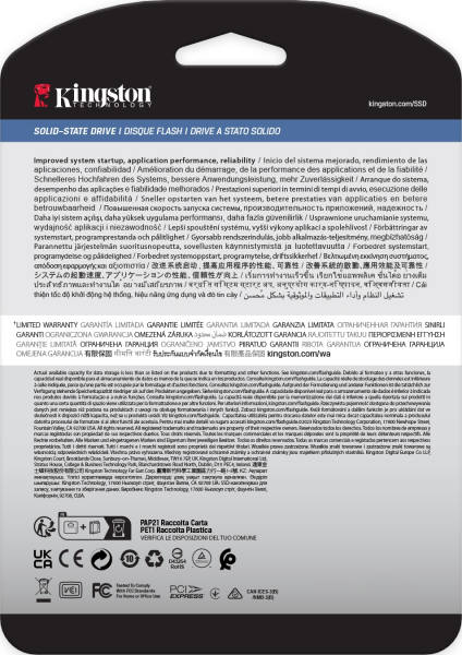 Kingston ����������� SSD M.2 480GB PCIe 4.0 DC2000B SEDC2000BM8/480G - �������� 5