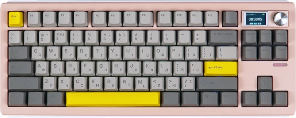  EPOMAKER Shadow-S Wisteria Linear Pink (SHS-P-WL) -  1