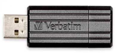 USB ���� ����������� 16Gb Store'n'Go PinStripe black Verbatim (49063) - �������� 1