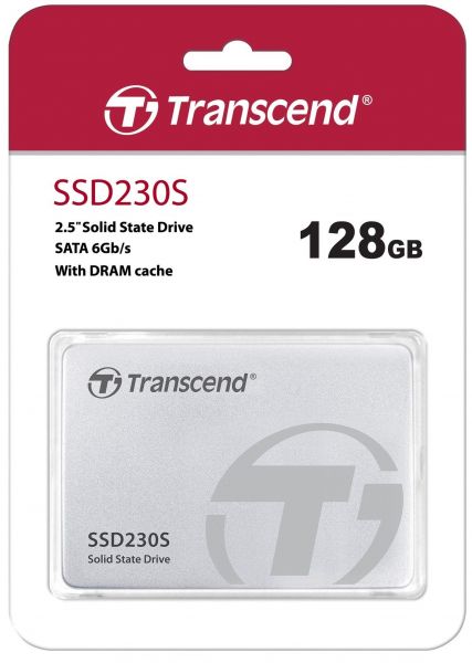 SSD  Transcend SSD230S 128Gb SATAIII 3D TLC (TS128GSSD230S) -  4