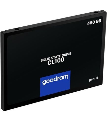  SSD SATA III 480Gb 2.5" GoodRAM CL100 (SSDPR-CL100-480-G3)  -  2