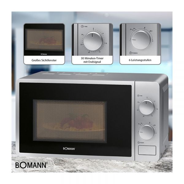 ̳����������� �� Bomann MW 6014 CB Silver - �������� 5