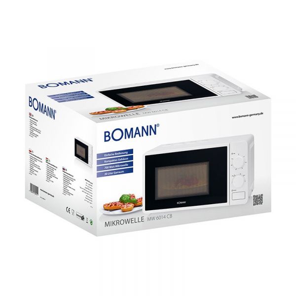   Bomann MW 6014 CB White -  3