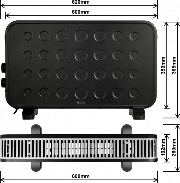  ECG TK 2070 Black -  7