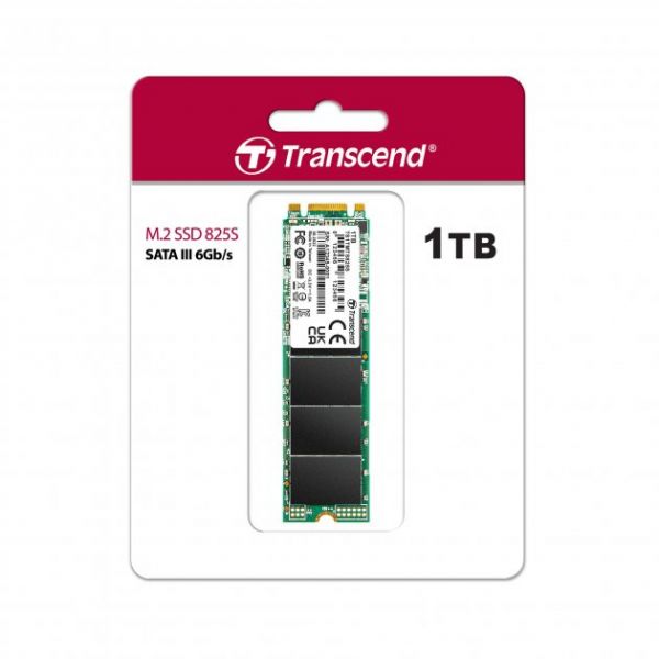 SSD  Transcend 825S 1Tb M.2 SATA3 3D TLC (TS1TMTS825S) -  3