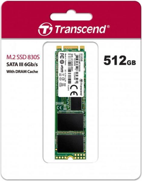 ����������� SSD M.2 2280 512GB Transcend (TS512GMTS830S) - �������� 2