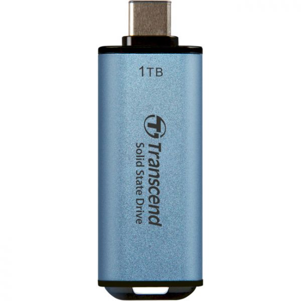 SSD  Transcend ESD300 Blue 1TB USB 3.1 Gen 2 Type-C (TS1TESD300C) -  2