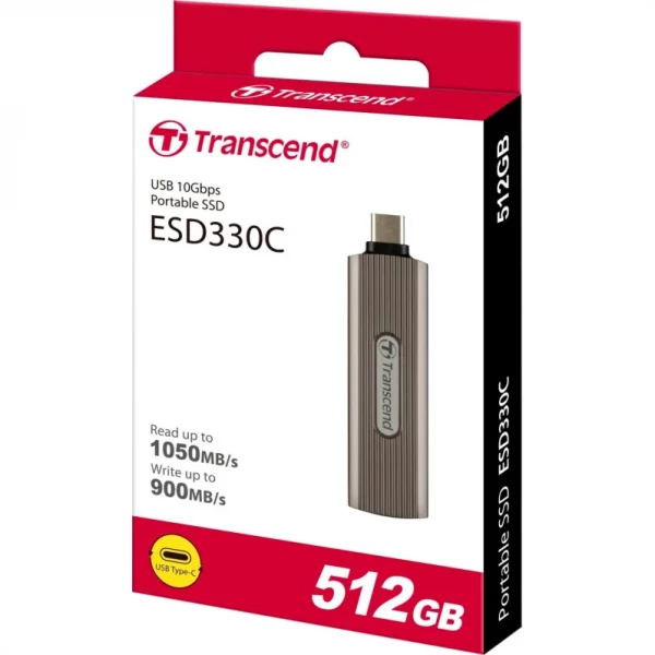 SSD  Transcend ESD330C 512GB USB Type-C (TS512GESD330C) -  5