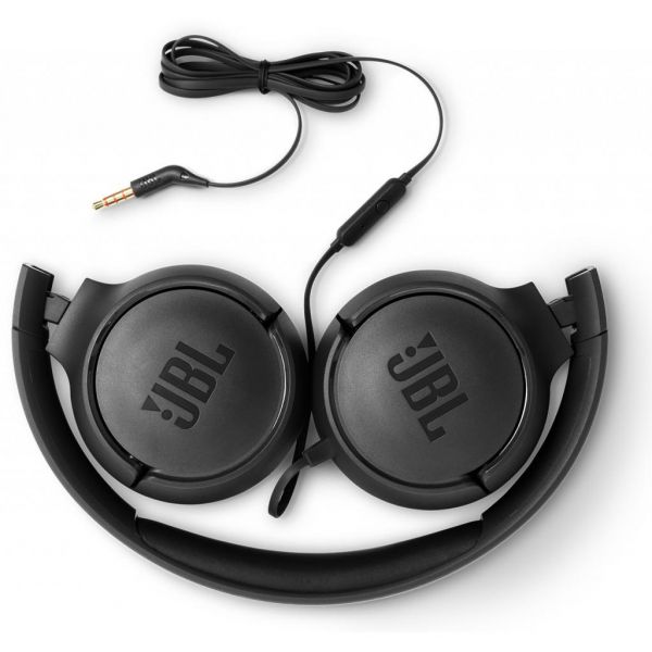 ��������� JBL Tune 500, Black, 3.5 ��, �������, ������������� ����� ���������, ��������� "Pure Bass", �������� ������, �������� Siri �� Google Now (JBLT500BLK) - �������� 5